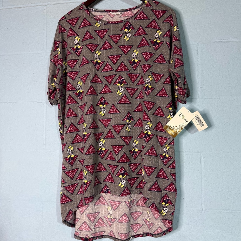 NWT LuLaRoe Disney Minnie Irma Tunic Shirt